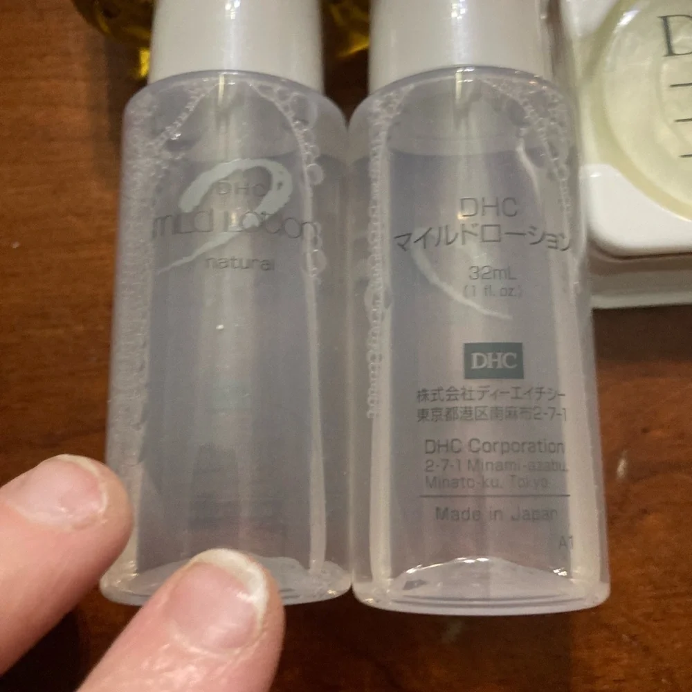 DHC Travel Skincare Set - Deep Cleansing Oil,Mild Soap,olive oil serum,& more